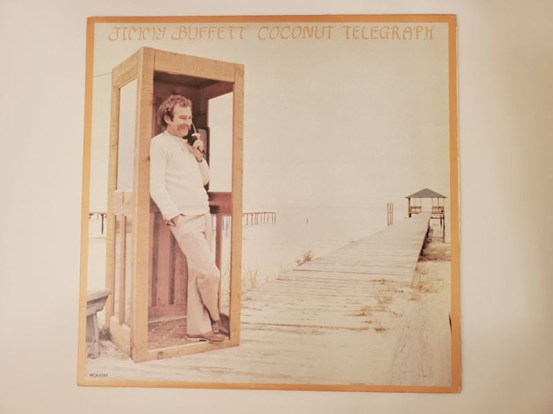 Jimmy Buffett Coconut Telegraph vinyl record